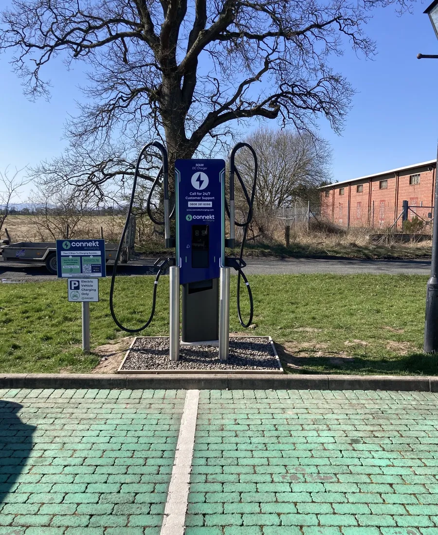Powering Sustainability and Convenience at The Woodhouse Kippen with Connekt EV Charging