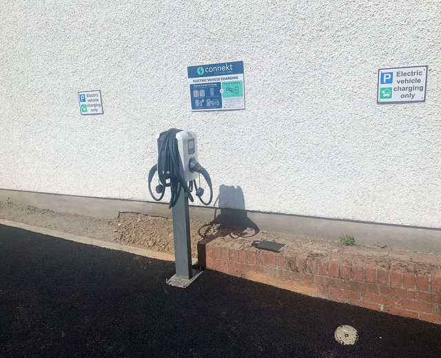 Charge points installed at Opfer Logan Architects